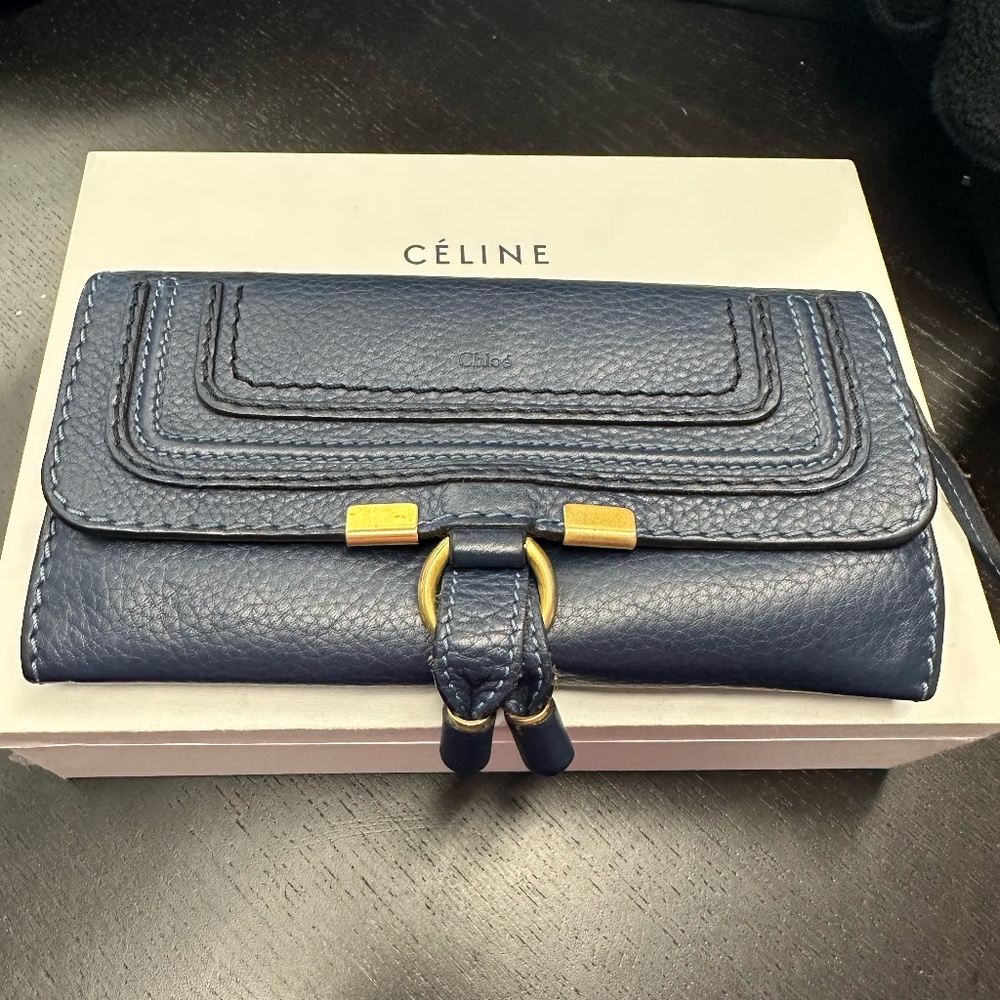 Celine Large Zipped Multifunction Wallet